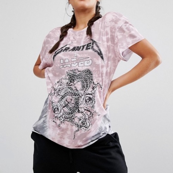 ASOS Tops - ASOS JADED X GRANTED GRAPHIC TEE SIZE SMALL